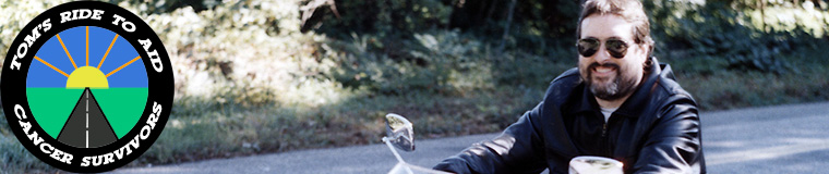 Tom's Ride to Aid Cancer Survivors