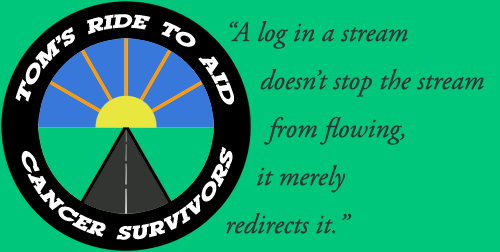 Tom's Ride to Aid Cancer Survivors